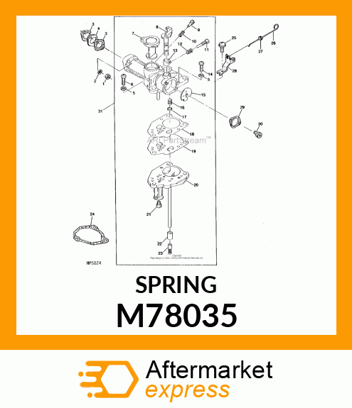 Spring M78035