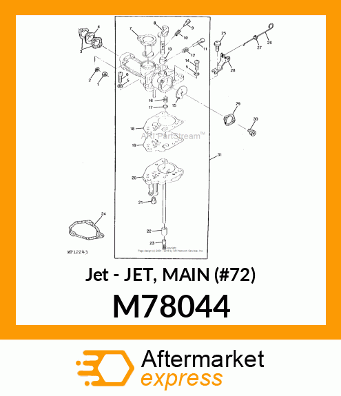 Jet - JET, MAIN (#72) M78044