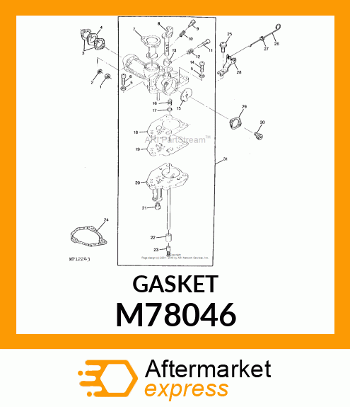 10PK Gasket M78046