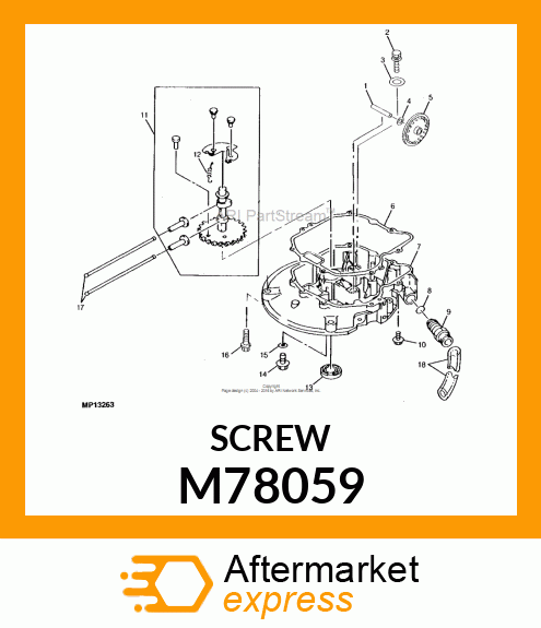 Screw with Washer M78059