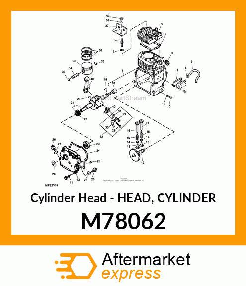 Cylinder Head M78062