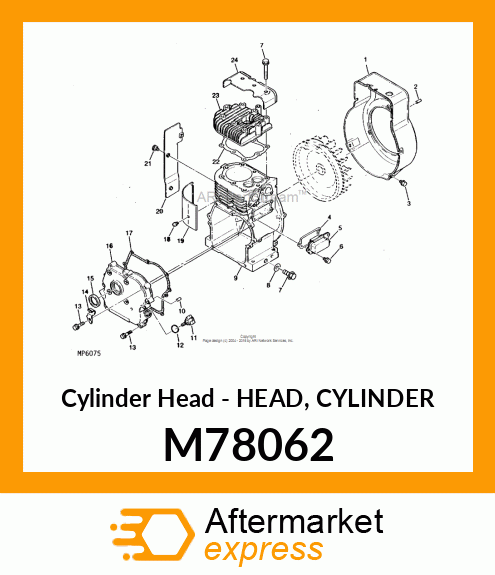 Cylinder Head M78062