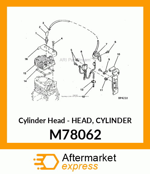 Cylinder Head M78062