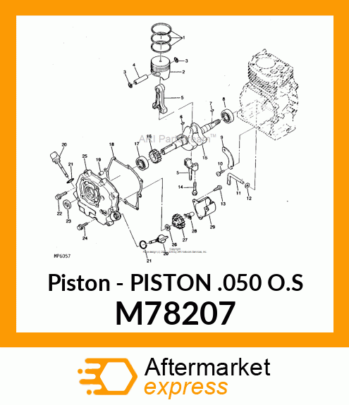 Piston M78207