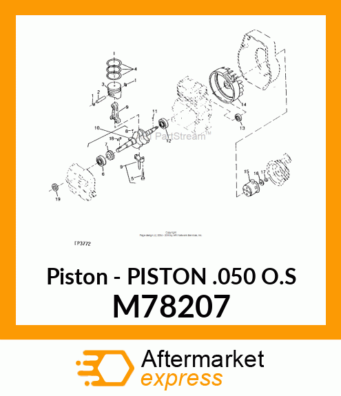 Piston M78207
