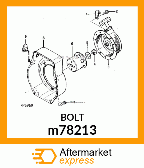 BOLT m78213