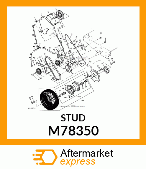 Stud M78350