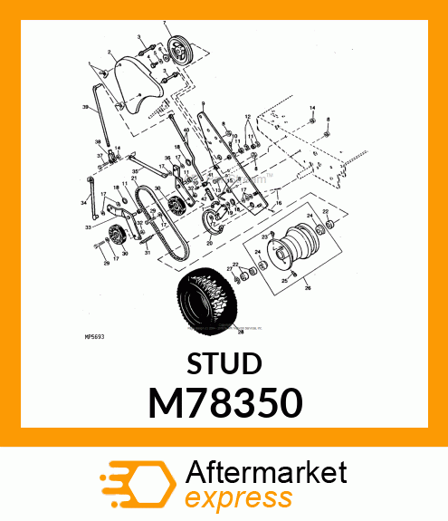 Stud M78350