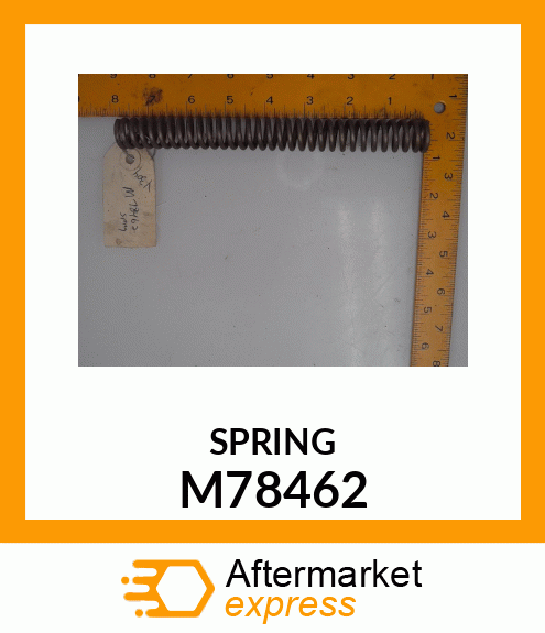 Spare part M78462 + Compression Spring