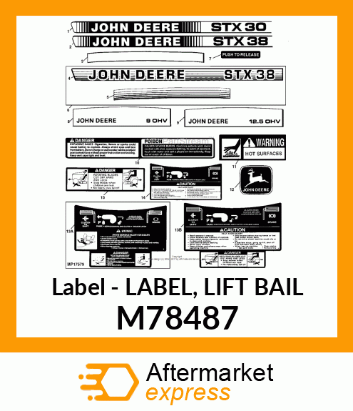 Label M78487