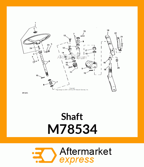 Shaft M78534