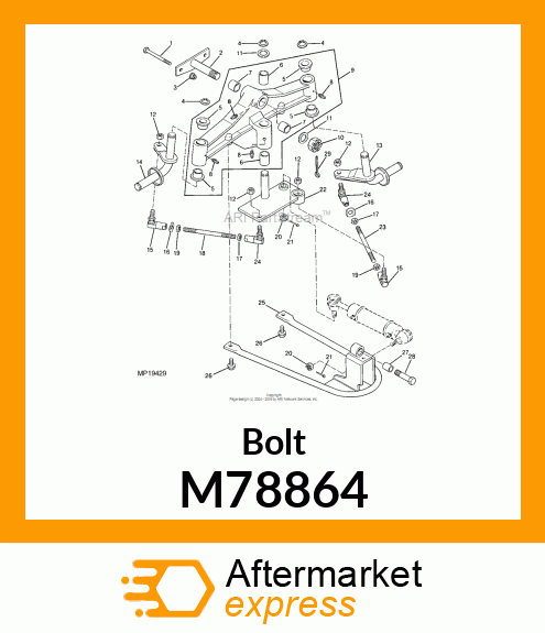 Bolt M78864