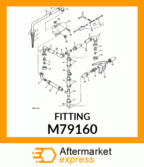 Fitting M79160