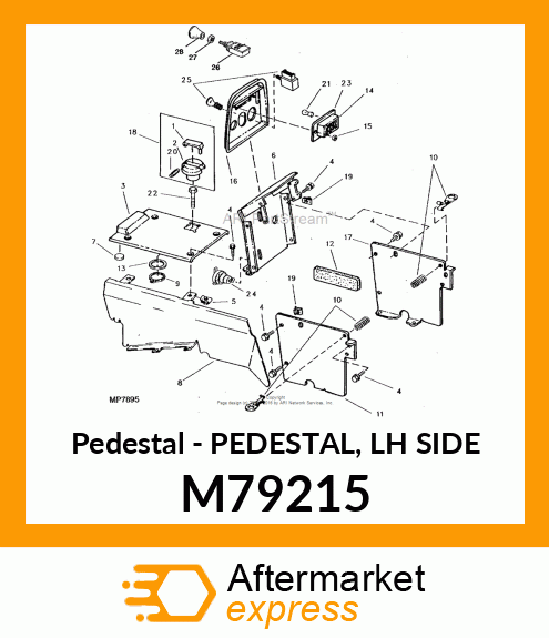 Pedestal M79215