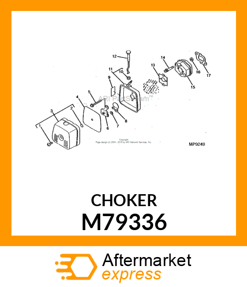 Choke - SHUTTER, CHOKE M79336