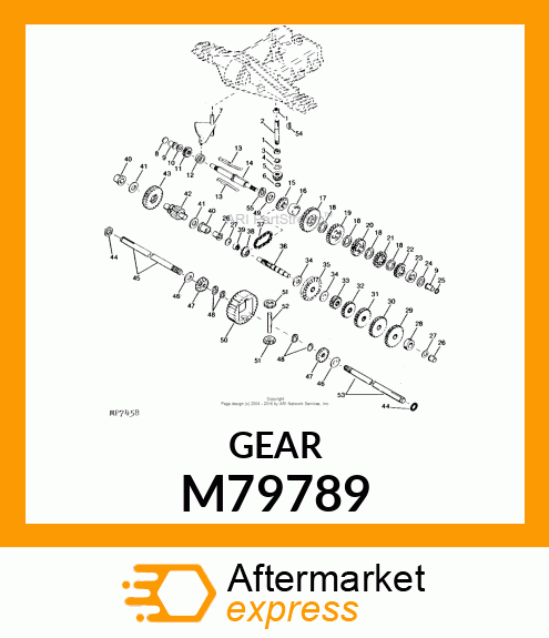 Gear M79789