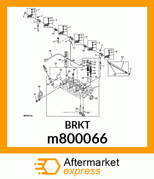 LIFTER, ENGINE m800066