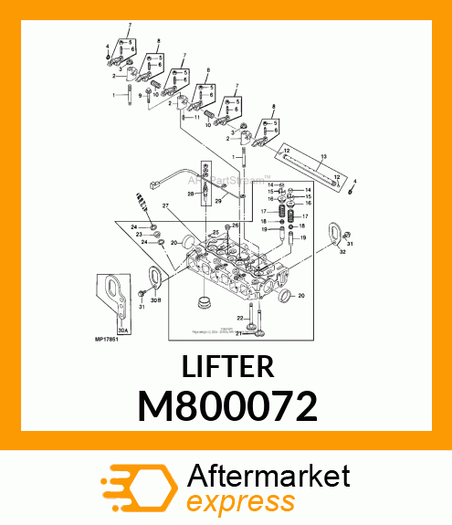 LIFTING BRACKET M800072