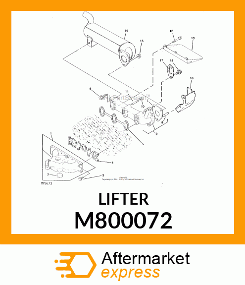 LIFTING BRACKET M800072