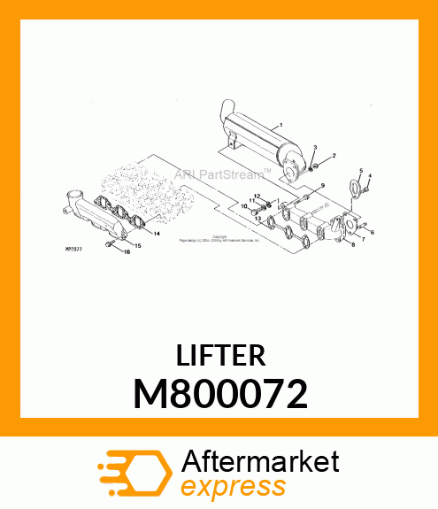 LIFTING BRACKET M800072