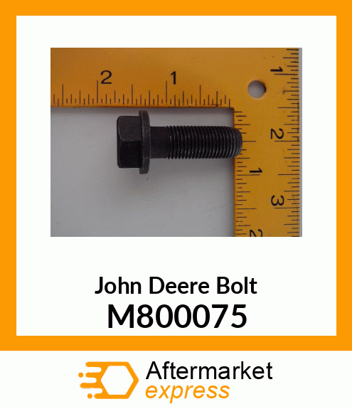 BOLT M12 X 1.25 M800075