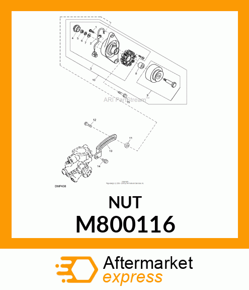 NUT M800116