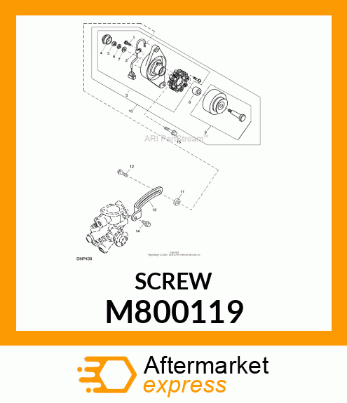 SCREW M800119