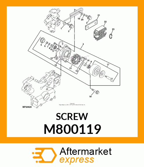 SCREW M800119