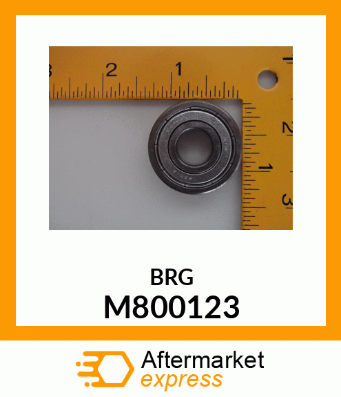 BEARING #6201ZZ M800123