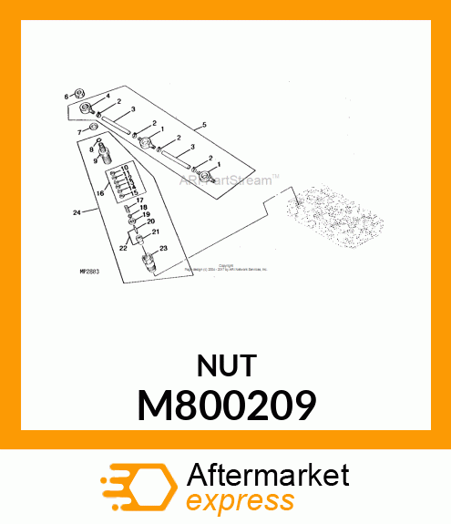 NUT M800209