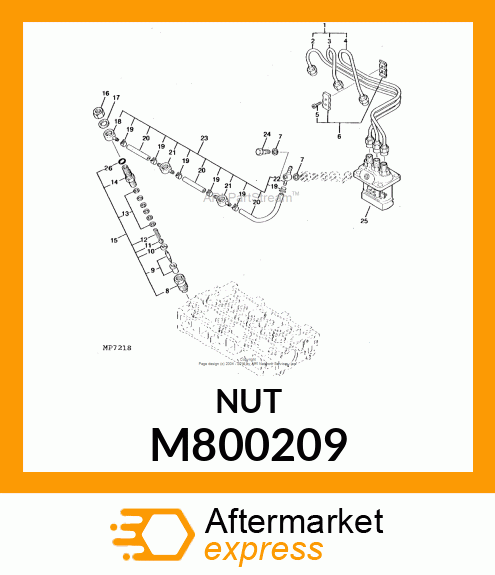 NUT M800209