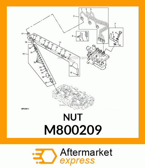 NUT M800209