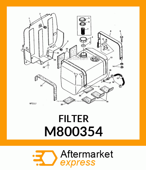 Fuel Filter M800354