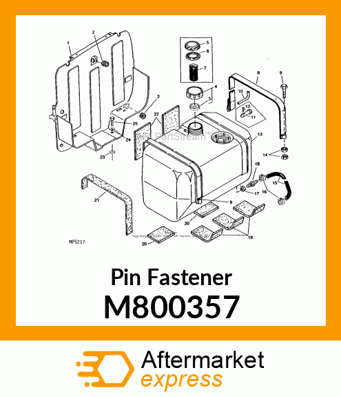 Pin Fastener M800357