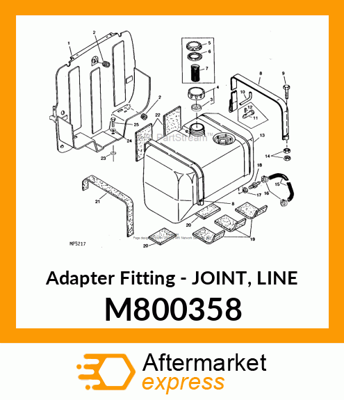 Adapter Fitting M800358