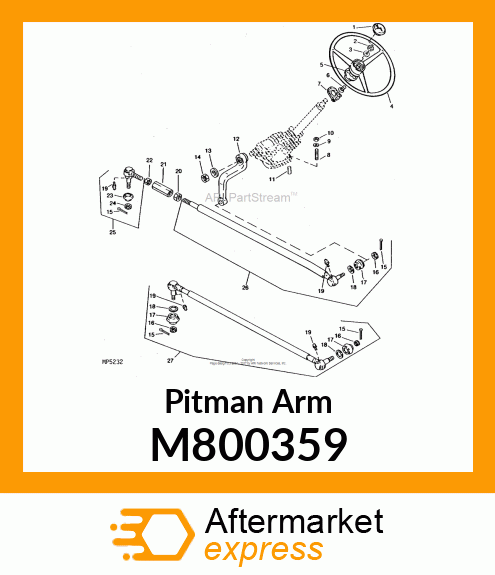 Pitman Arm M800359