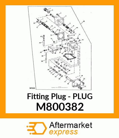 Fitting Plug M800382