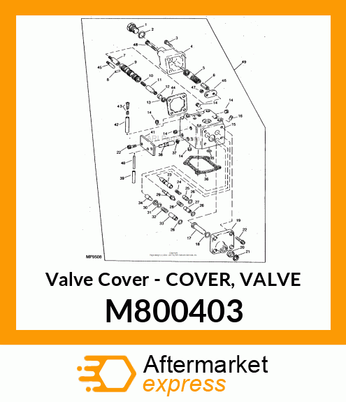 Valve Cover M800403