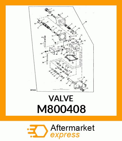 Valve M800408