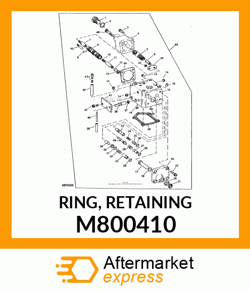RING, RETAINING M800410