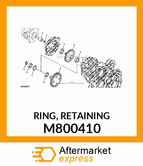RING, RETAINING M800410