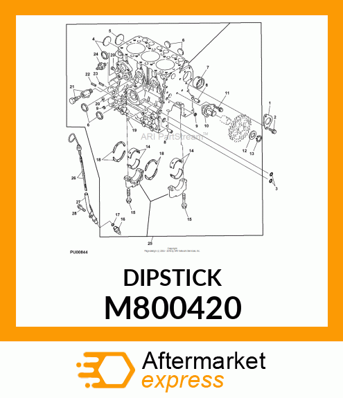 DIPSTICK M800420