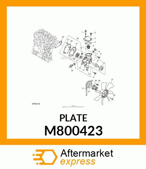 PLATE M800423
