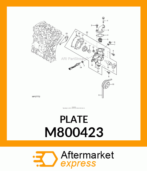 PLATE M800423