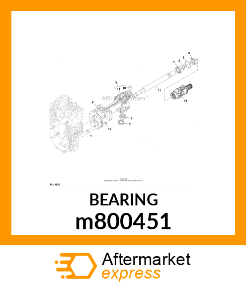 BEARING, BALL m800451