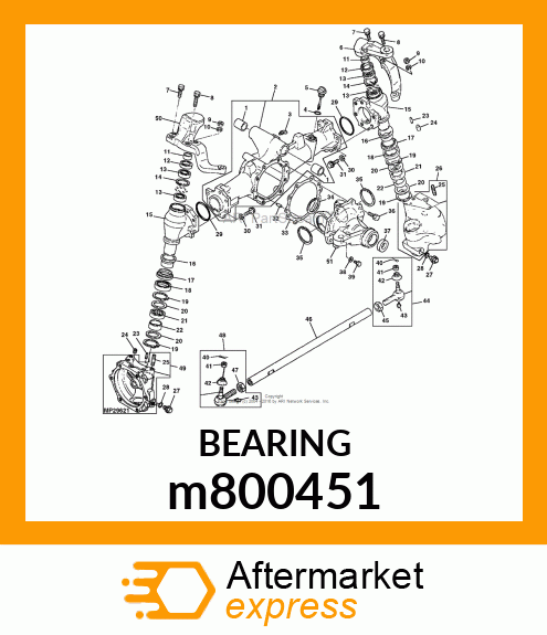 BEARING, BALL m800451