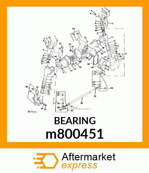 BEARING, BALL m800451