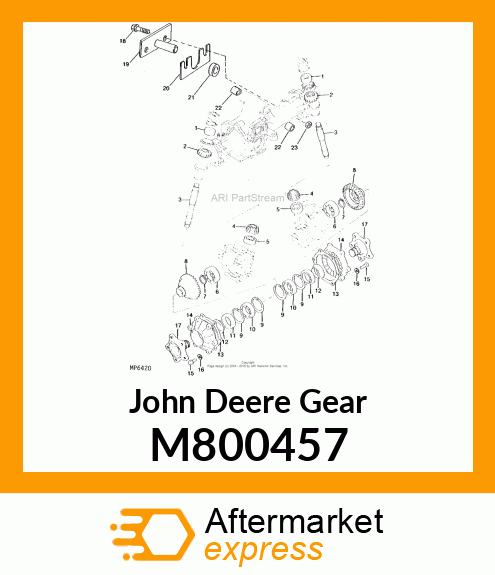 GEAR (Z=32), FINAL M800457
