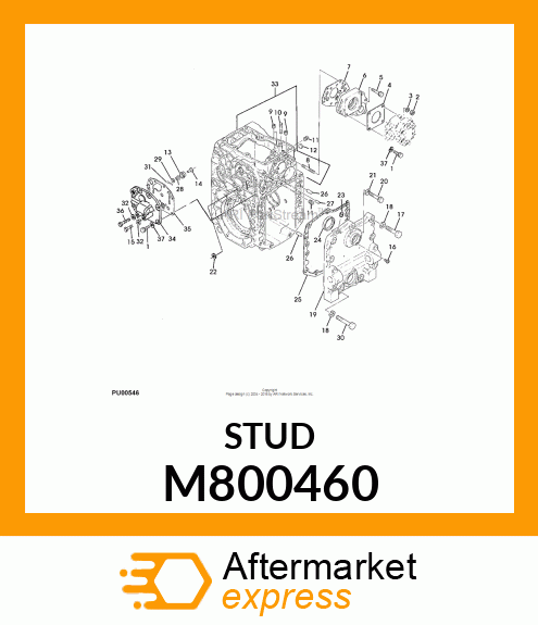 STUD 8 M800460