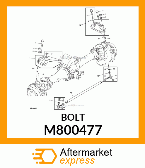 BOLT 12 M800477